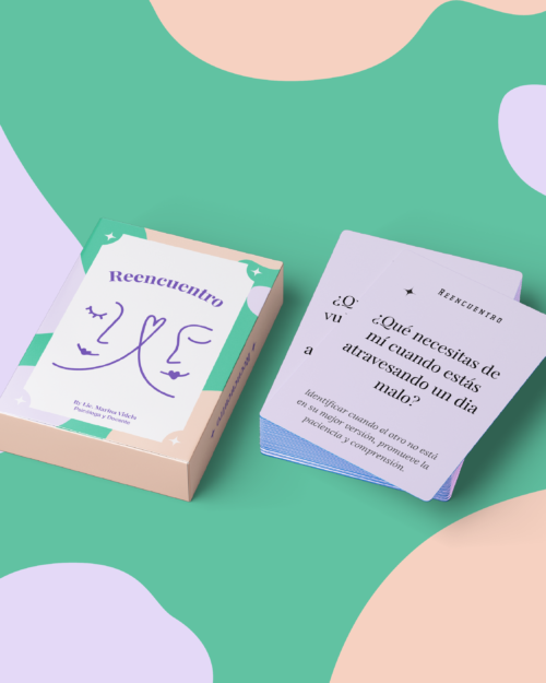 reencuentro mazo de cartas pareja +18